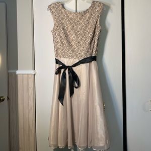 Dressbarn nude dress